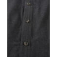 thumbnail image 5 of Ma Croix Mens Casual Plaid Flannel Button Up Long Sleeve Collared Shirt, 5 of 7