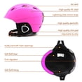 thumbnail image 2 of Thinsony Kids Snowboard Integrally-molded Outdoor Caps Children Sports Hat Type2, 2 of 6