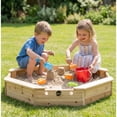thumbnail image 2 of Plum® Treasure Beach Wooden Sandpit - Natural, 2 of 5