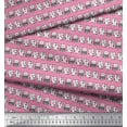 thumbnail image 3 of Soimoi Satin Silk Fabric Cat Animal Print Fabric by The Yard 42 Inch Wide, 3 of 3