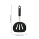 thumbnail image 3 of GOOHOCHY Espátula antiadherente de acero inoxidable para cocina, ideal para el hogar, restaurante y hotel (negro y plateado)., 3 of 8