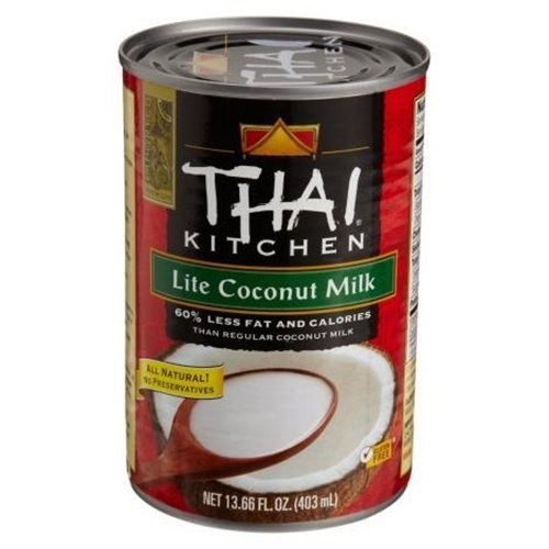 Thai Kitchen Lite Coconut Milk, 13.66 Fl Oz, Pack of 12