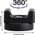thumbnail image 2 of 12PCS Magnetic Cable Tie Holders, Flexible Nylon Zip Ties, Button Head, for Home Office Workshop Ga, 2 of 5