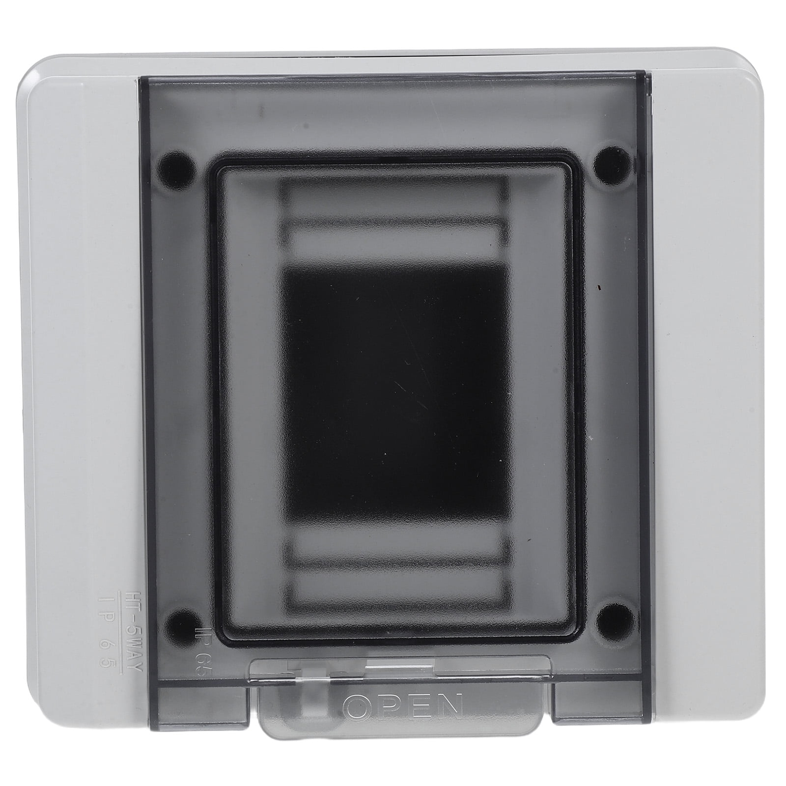 GOOHOCHY 1 Set Waterproof Electric Distribution Box For Homes Workshops Hotels And Power Stations Rated Plastic Breaker Box With Transparent Cover