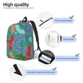 thumbnail image 4 of Yiaed Ho Ho Ho Print Backpack, Premium Laptop Backpack, Travel Backpack for Women, Lightweight Backpacks, Comfortable Back Pack-Medium, 4 of 7