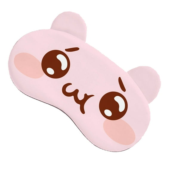 Vogacara Cubiertas de ojos ajustables antideslizantes para mujeres y hombres, venda para los ojos, flexible, cómoda, para dormir, para el hogar, Tratamientos faciales Tipo 1 Vogacara CE014353-01