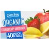 (4 pack) (4 Pack) Capri Sun Organic Strawberry Lemonade Ready-to-Drink Soft Drink, 10 - 6 fl oz Pouches