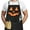 Orange Halloween, variant on Holiday Apron Funny Holidays Apron Large Cooking Chef Apron for Men With Pockets Frying Aprons for Adults
