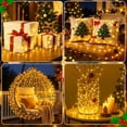 thumbnail image 4 of Fairdeer 2 Pack 16ft 50 LED Fairy Lights Battery Operated with Timer, 8 Modes USB Mini String Lights Waterproof for Tree Wreath Bedroom Party Wedding Decorations, Warm White, 4 of 8