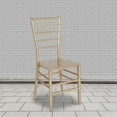 thumbnail image 3 of Flash Furniture 2 Pack HERCULES Series Gold Resin Stacking Chiavari Chair, 3 of 14