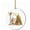D, variant on AZXY Christmas Decorations Reindeer Monogram Hanging Ornament, Double‑Sided Acrylic Tree Pendant, Stocking Stuffer Holiday Gift Ornament for Christmas Tree Mantel Wall
