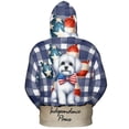 thumbnail image 2 of Patriotic Maltese 4th of July Independence Paws All Over Print 3D Hoodie Unisex Merch Hoodies Maltese Dog Lover Gifts Idea - 02010, 2 of 6