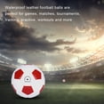 thumbnail image 3 of Greeniant Tamaño 5 Adultos Fútbol Cuero Patio de recreo al aire libre Fútbol portátil Reemplazo de pelota de deportes profesionales para principiantes Deportes y aire libre Greeniant OD026378-00, 3 of 6