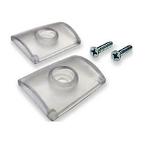 Gordon Glass® Wall Jamb Bumper for Glass Sliding Shower Doors - Pack of 2