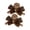 Coffee, variant on 2PCS Hair Accessory Claws Clip with Sparkling Rhinestones Bowknot for Party Gatherings Securing Bangs Messy Hair Solution