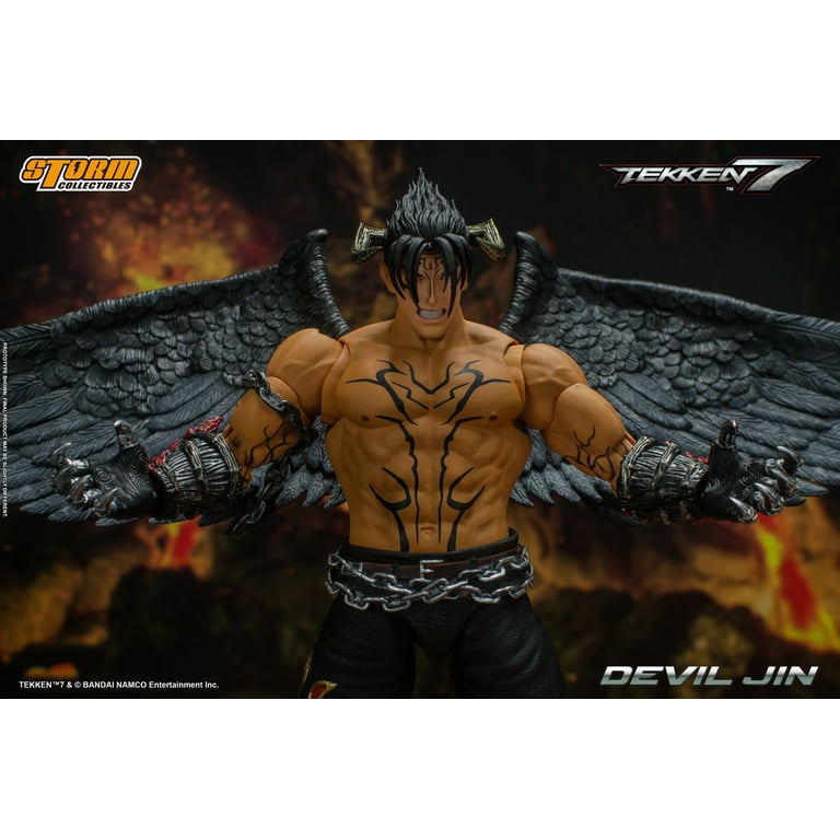 Storm Collectibles Devil Jin Figure, 1/12 Scale, Articulated