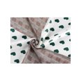 thumbnail image 4 of INSPIRE CHIC Women's Love Heart Printed Square Scarves Neckerchief Green One Size, 4 of 6