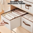 thumbnail image 4 of Kyursd Summer Home/Kitchen Organizers and Storage Special Offer！Home Clothing Storage Box Foldable Drawer Style Miscellaneous Clothing Wardrobe Storage Box, 4 of 7