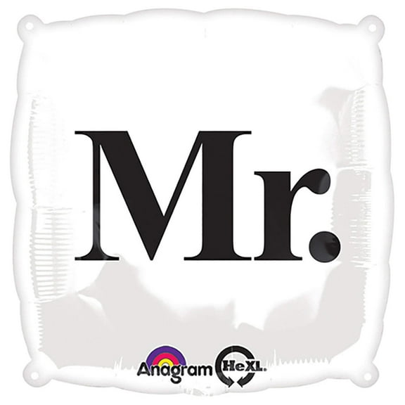 18 inch Mr. Foil Mylar Balloon - Party Supplies Decorations