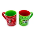 thumbnail image 2 of Peanuts Charlie Brown and Snoopy Christmas Sweaters Ceramic Mugs | Set of 2, 2 of 8