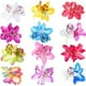 thumbnail image 1 of Zhuge Paquete de 12 pinzas para el pelo con flores de orquídea de seda artificial falsas, pasadores florales con broches de cocodrilo, piezas de pelo tropicales para playa, vacaciones, bodas, 1 of 5