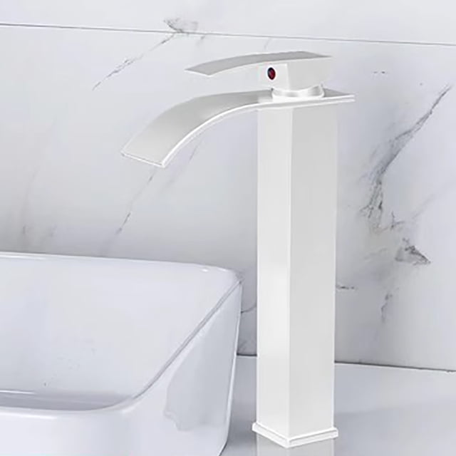 Cuarto de baño negro, mezclador de lavabo moderno para el baño, mezclador monomando para lavabo de latón, grifo monomando frío y cálido negro mate