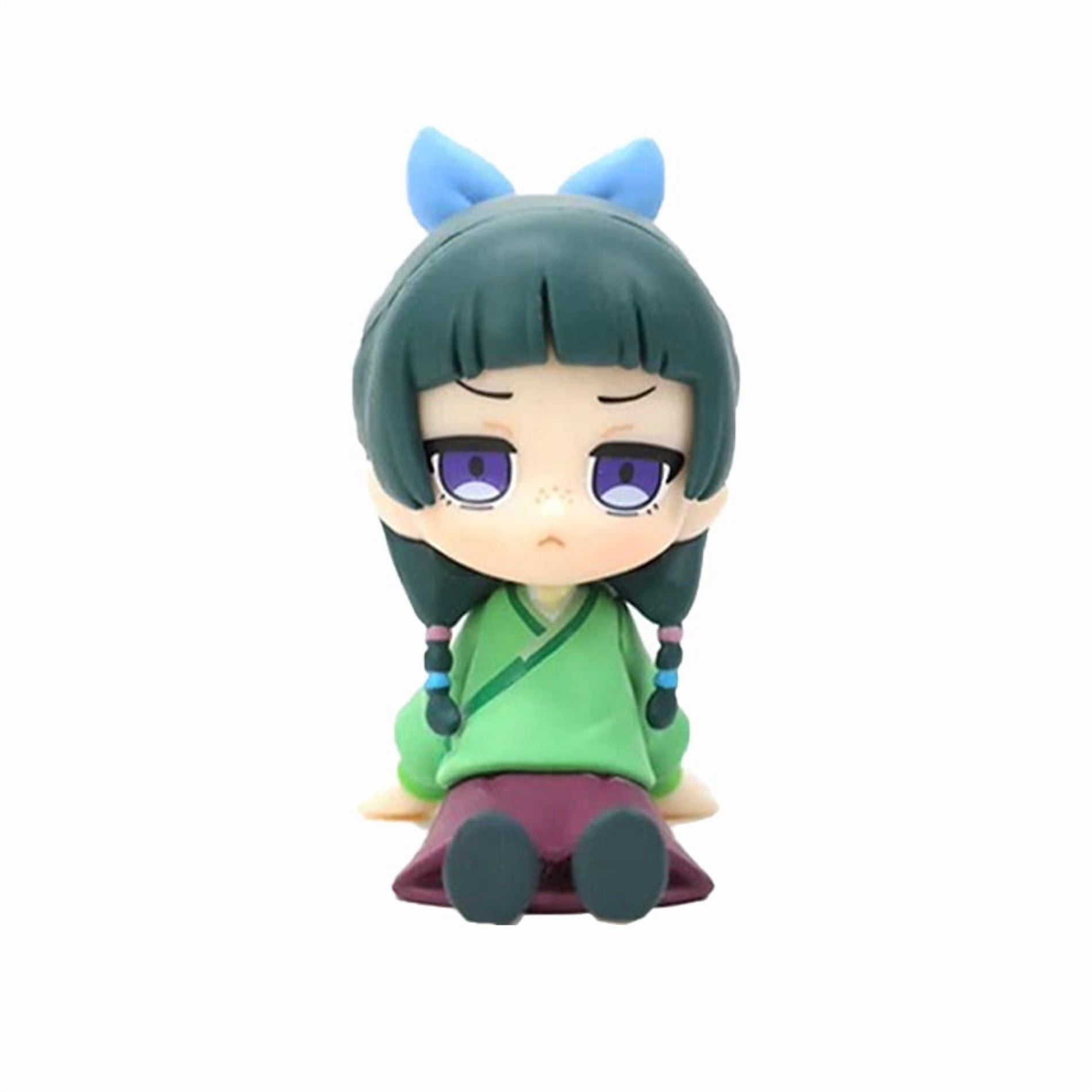 Q Version The Apothecary Diaries Maomao Jinshi Mini Figure Anime Periphery Kawaii Sitting Toys Desktop Car Ornaments Model Gifts