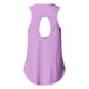 thumbnail image 5 of Camiseta deportiva Prolriy para mujer, sin mangas, transpirable, con cuello redondo, para entrenamiento en gimnasio, para yoga, color rosa, talla XL, 5 of 5