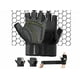 thumbnail image 1 of Guantes Gym Xtellar negro Pesas Deportivos Muñequeras Mujer Hombre, 1 of 5