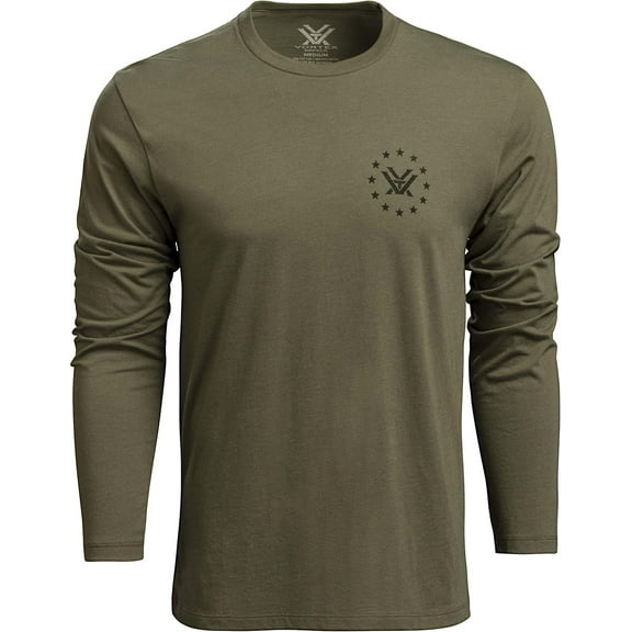 Vortex Optics Salute Long Sleeve Shirts - Military Heather - 2X-Large