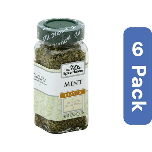Spice Hunter Mint Leaf Spearmint 0.36 oz (Pack Of 6)