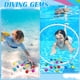 thumbnail image 4 of Juego de anillos redondos dorados ZCYSRLQIN con diamante acrílico, 12 unidades, 4 of 6