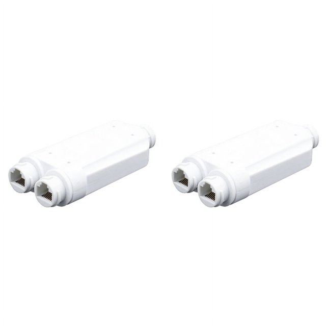 Repetidor POE de 2 puertos IP66, 10/100 Mbps, extensor PoE de 1 a 2 puertos con IEEE802.3Af/At, 48 V, para exteriores, para cámara con conmutador POE