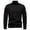 Black, variant on Men's Turtleneck Sweater Long Sleeve Cable Knit Stretch Pullover Casual Sweaters Fall Winter Warm Top (XL, Wine)
