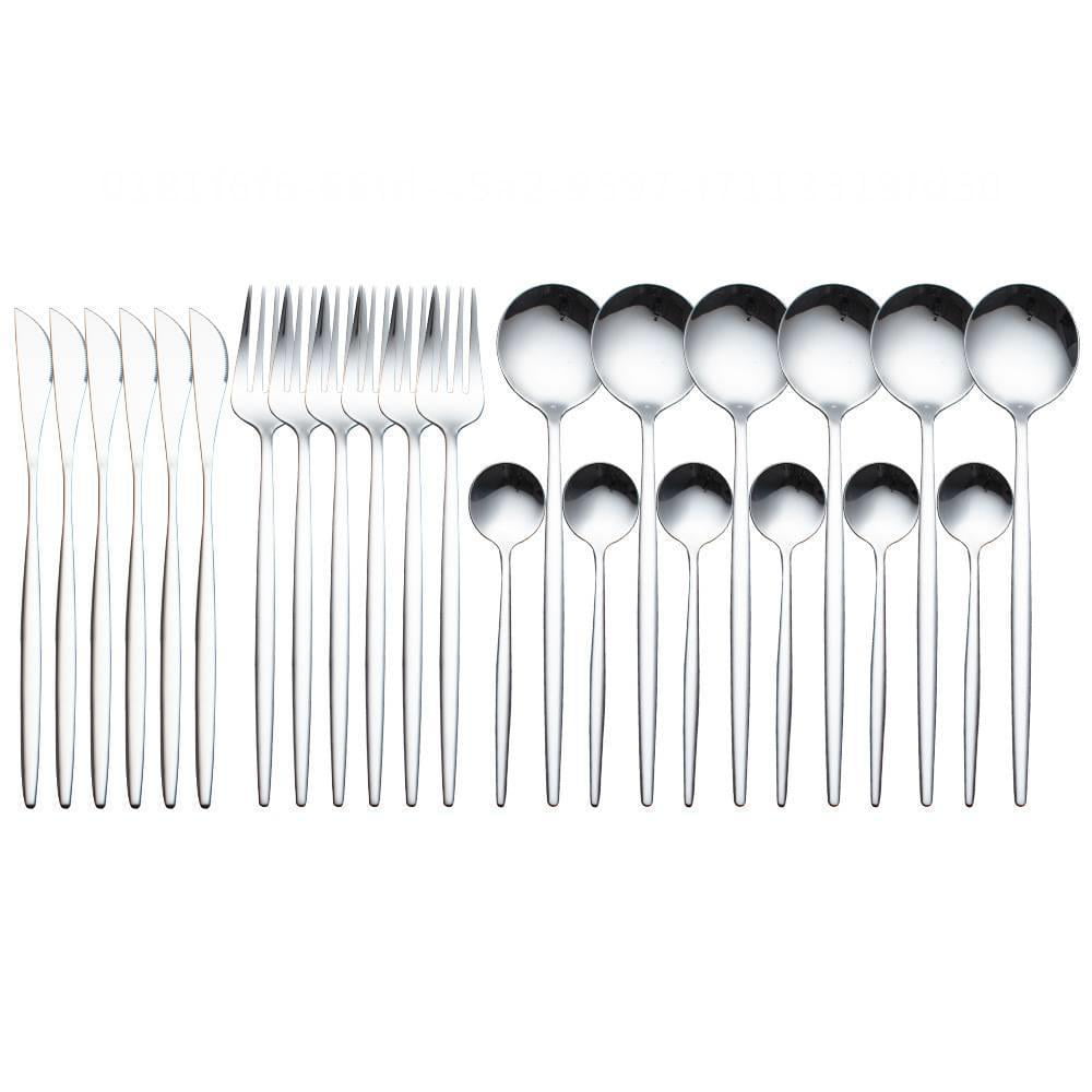 Multipurpose Use 48-Piece Flatware Set Cutlery Set Easy Clean & Dishwasher Safe Service for 12 Elegant Life Stainless Steel Silverware Sets High-Grade Mirror Polishing Cutlery Set 
