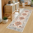 thumbnail image 6 of 2'x6' Boho Runner Rug for Hallway, Yamaziot Washable Laundry Room Rug, Farmhouse Kitchen Mat, Non-Shedding Carpet for Bedroom, Living Room, Dining Room, 6 of 7
