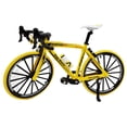 thumbnail image 1 of Vogacara Decoración de bicicleta, decoración de simulación sólida, Mini adorno especial de Metal plástico para sala de estar, regalos deportivos Kits de construcción modelo Amarillo Vogacara FN011406-03, 1 of 6