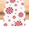 thumbnail image 4 of Cqxid Table Cloth Under $10 2024 Candy Christmas Table Flag Holiday Table Decoration Tablecloth Mat, 4 of 9
