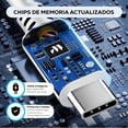 thumbnail image 3 of Cable USB Tipo A a C MUBITECH Blanco y Negro Carga Rápida Compatible Tipo C, 3 of 8