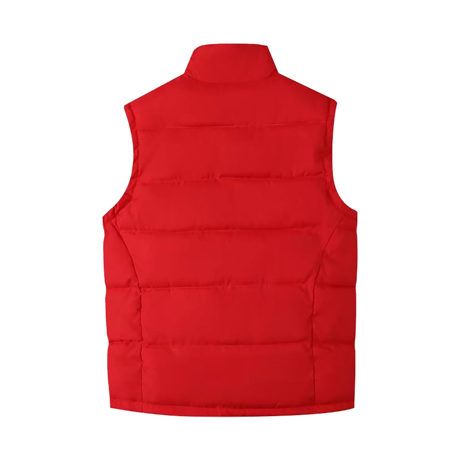 JGGSPWM Women's Lightweight Breathable Travel Hiking Waistcoat Jacket Spring Fall Sleeveless Comfy Coat Outwear Work Vest Red XXL