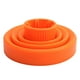 thumbnail image 2 of Difusor de secador de pelo plegable Difusor de secador de pelo portátil plegable universal para secador de pelo naranja, 2 of 15