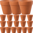 thumbnail image 4 of 60 pcs Small Red Ceramic Flower Pot Terracotta Pot Clay Ceramic Pottery Planter, 4 of 7