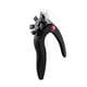 thumbnail image 1 of Vogacara Cortaúñas postizas, cabezal de acero inoxidable, recortadora de manicura DIY, herramienta profesional de tijeras para uñas de viaje para Juegos de manicura Negro Vogacara CE013962-02B, 1 of 6