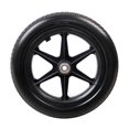 thumbnail image 5 of tredstone Roue Arrière de Remplacement pour Fauteuil Roulant 12 Pouces Accessoires pour Marcheurs Noir, 5 of 5