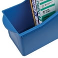 thumbnail image 2 of Deflecto 39508BLU Antimicrobial Kids Book Bin (Blue), 2 of 4