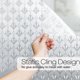 thumbnail image 3 of Glass Movie Window Film Wall Funny Window Static Electricity Shell Flower, 3 of 5