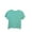 Green, variant on MeetoTime Kids Summer Cotton T-shirt Casual Solid Color Short Sleeve Round Neck Top for Baby Boys Girls 2-8 Years