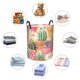 thumbnail image 4 of Fotbe Succulent And Cactus Cesto de Ropa con Asas, Cesto Impermeable de Gran Capacidad, Bolsa de Lavado para Dormitorio, Cesto de Ropa con Ruedas y Asas-Medium, 4 of 6