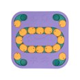 thumbnail image 1 of Juguetes de rompecabezas para perros, juego educativo para aliviar el aburrimiento, dispensador de comida para perros, para entrenamiento interactivo, color morado, 1 of 13