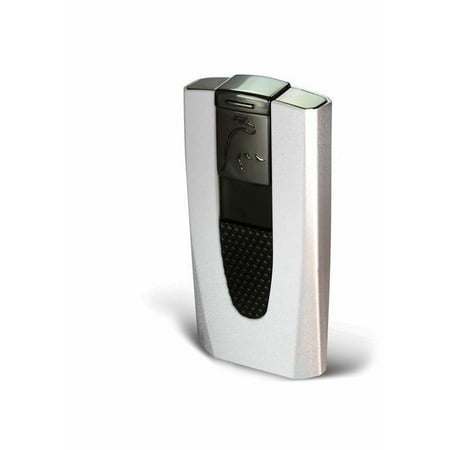 Tonino Lamborghini ttr010003 Tonino Lamborghini Hunaroring Gunmetal and Silver Lacquer Cigar Lighter